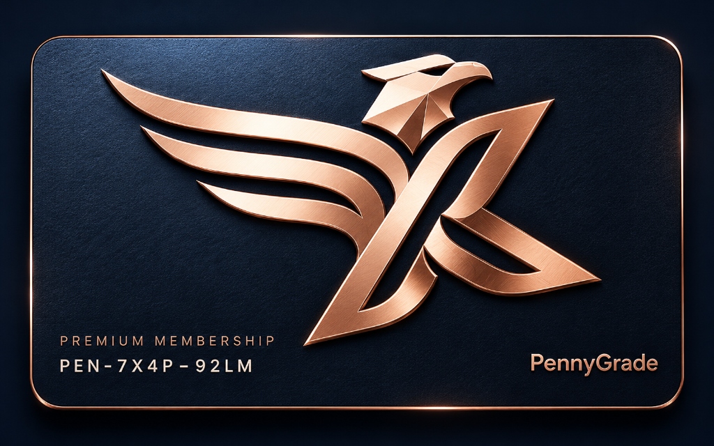 PennyGrade Physical Membership Card